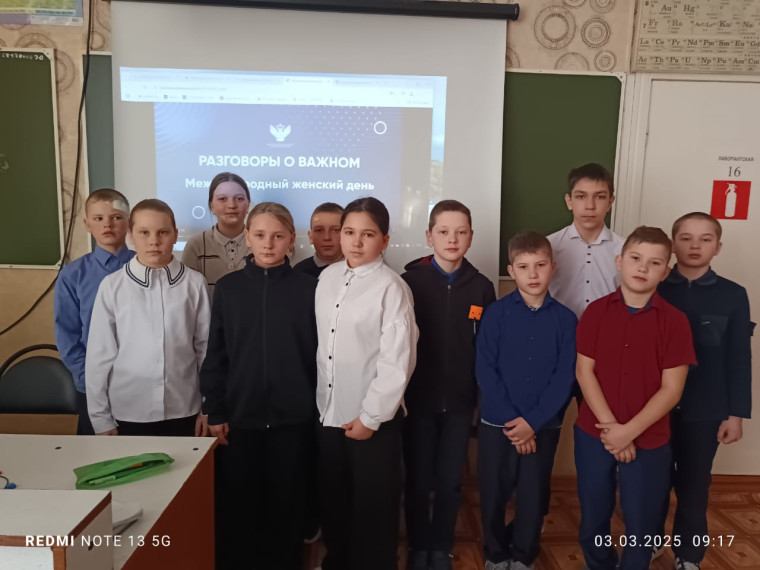 Разговор о важном-Международный женский день..